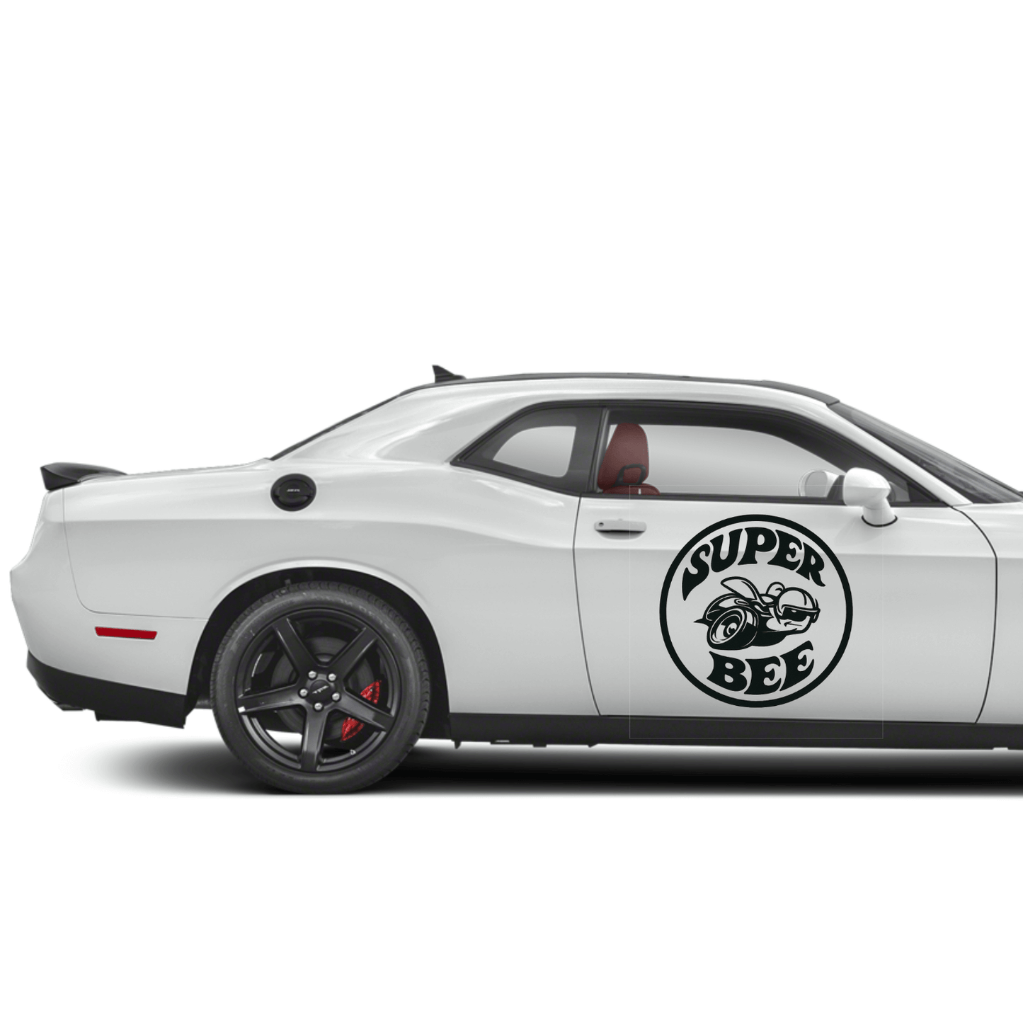 Dodge Super Bee Vinyl Decal Sticker – Classic Mopar Muscle Car Graphic – 12" to 45" Weatherproof for Charger, Challenger, or Window - sku-50687738151044-sku-51831416160388-sku-51831416193156-sku-51831416225924-sku-51831416258692- DRIVEN - 1