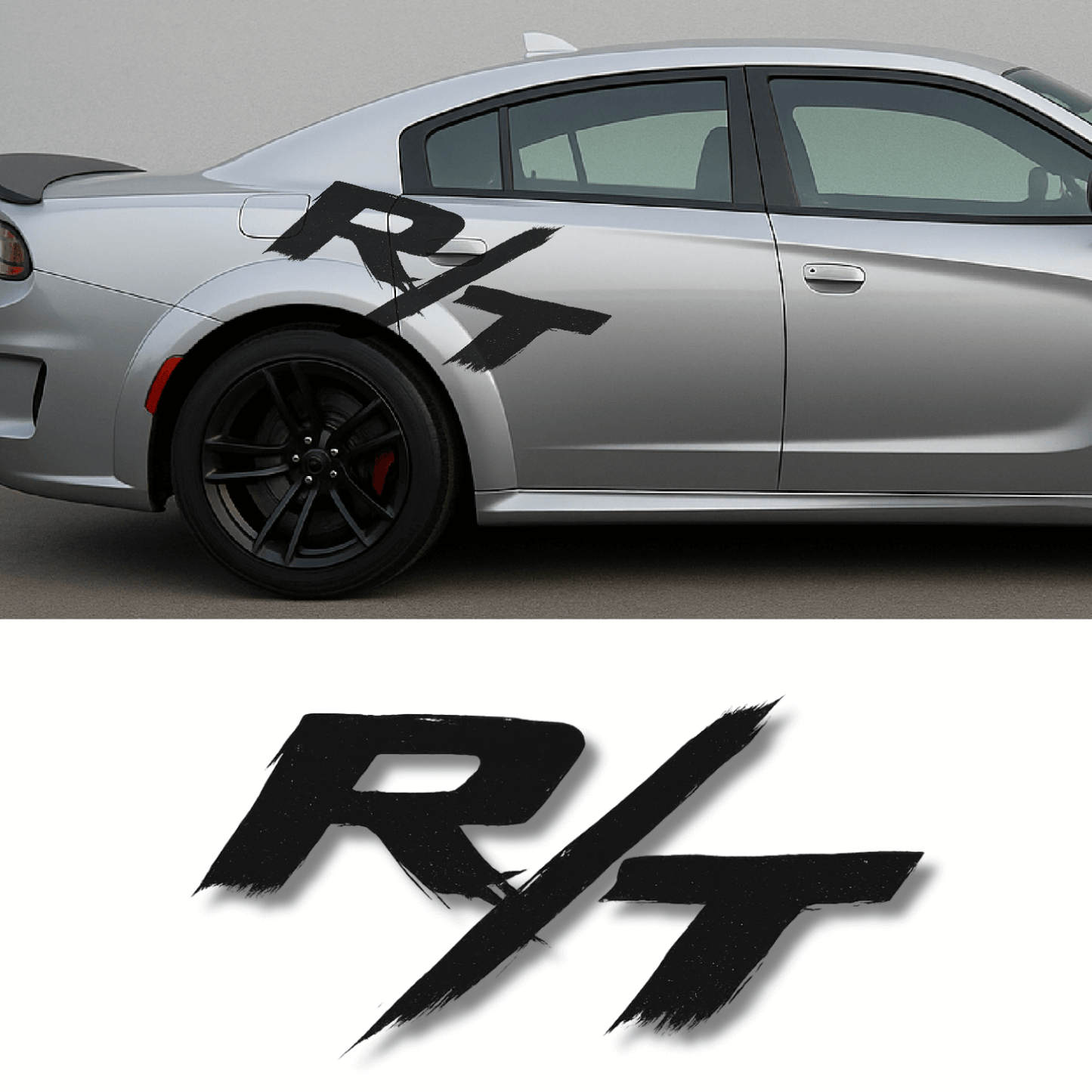 Dodge Challenger & Charger R/T Decal (2015–2023) – Premium Vinyl Sticker for Car, Window, or Body - sku-50742817947780-sku-51746386509956-sku-51746386542724-sku-51746386575492-sku-51746386608260- DRIVEN - 3