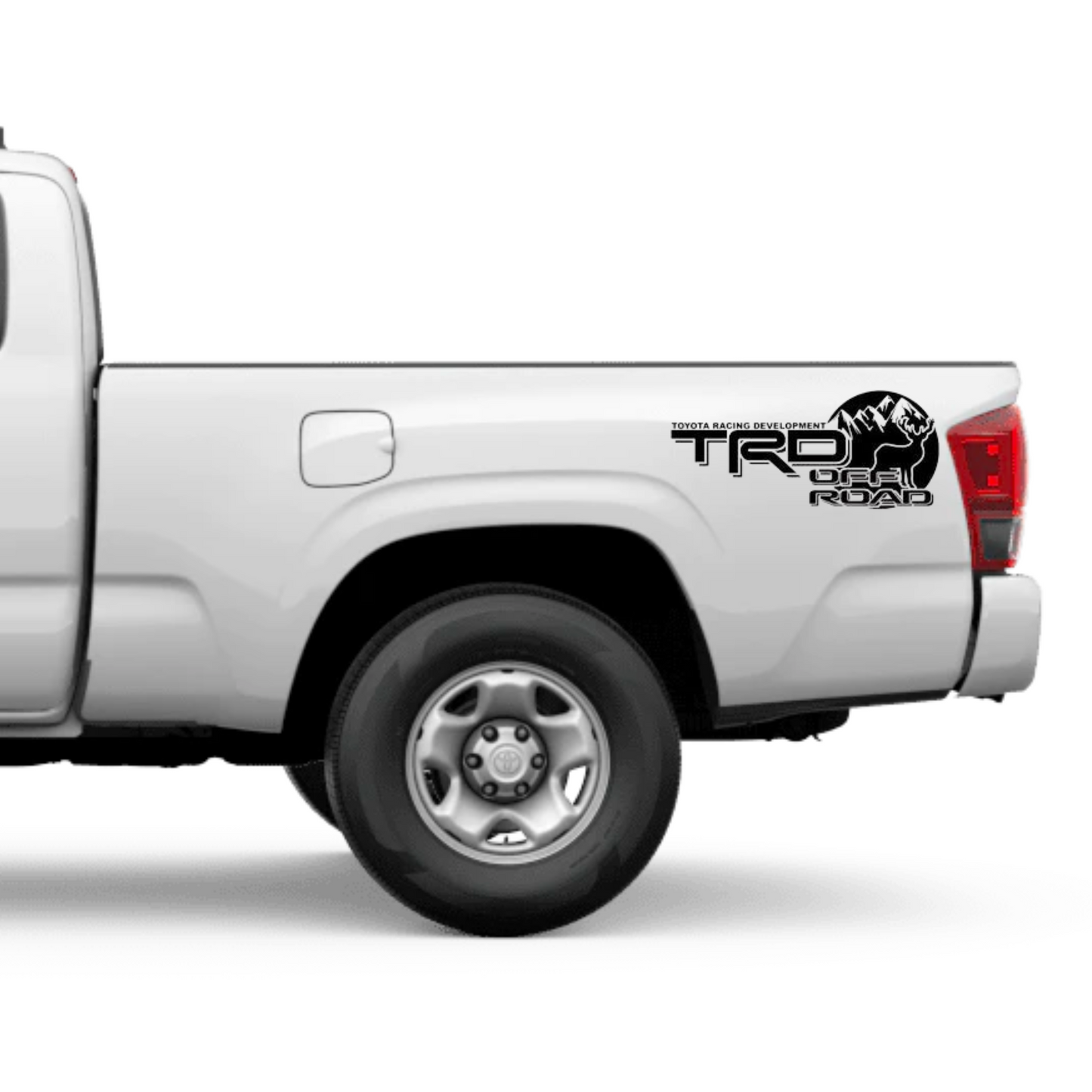 Toyota Tacoma Tundra TRD Logo Off Road 24" Decal Sticker - sku-41751356506244-sku-41751356670084- DRIVEN - 1