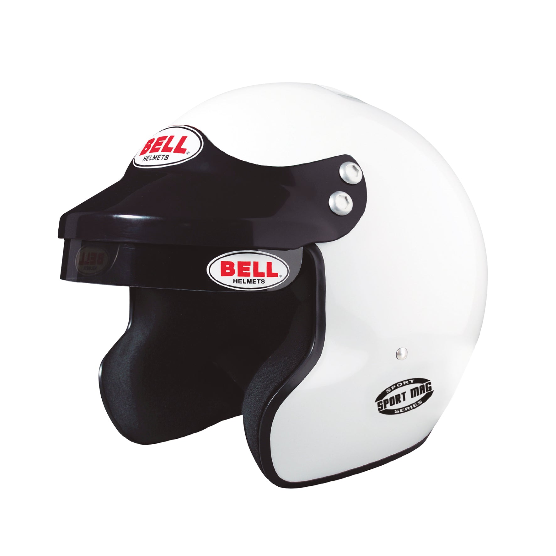 clearance motorcycle helmets Bell SPORT MAG Open Face Helmet - Snell SA2020, Snell SA2020 | White