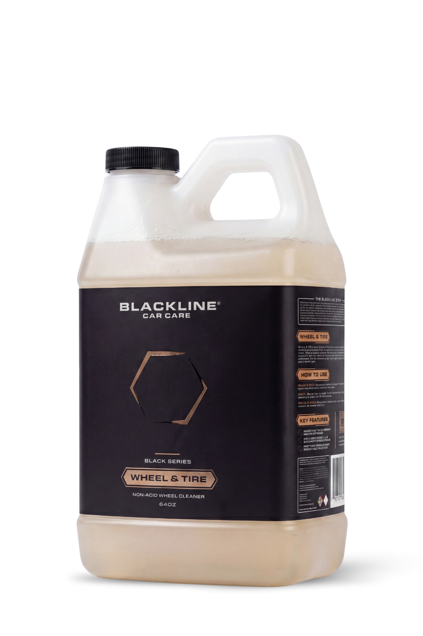 BLACKLINE® WHEEL N' TIRE CLEANER - BLWNT-BLWNT64- DRIVEN - 8