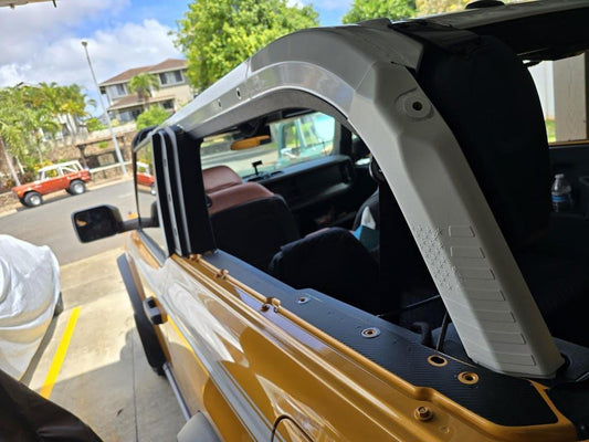 Ledge Protection - 2021+ Bronco 2/4 Door - 21BRNCLP4-3DBCF-21BRNCLP2-3DBCF-21BRNCLP2-CLPPF-21BRNCLP2-CLPPF- DRIVEN - 2