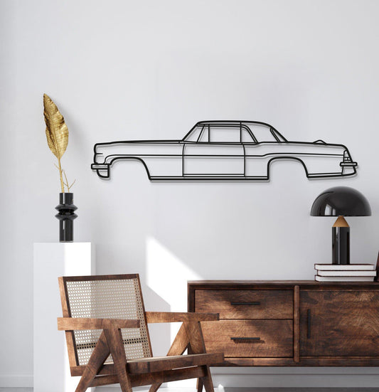 1956 Continental Mark II Metal Car Wall Art - MT0040 - MT0040B49L-MT0040B69L-MT0040B80L-MT0040B99L-MT0040B120L- DRIVEN - 2