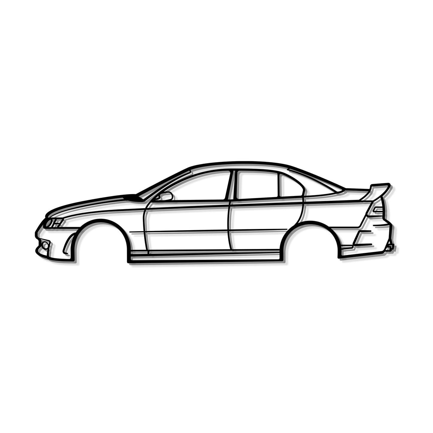 2003 Clupsport Metal Car Wall Art - MT0305 - MT0305B49L-MT0305B69L-MT0305B80L-MT0305B99L-MT0305B120L- DRIVEN - 7
