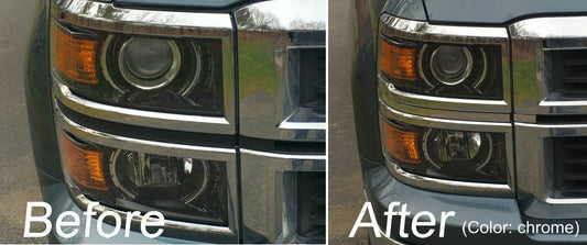 Headlight Accent Decal Kit - 2014-2015 Silverado 1500 - 2014-2015:Silverado:HAD-01-2014-2015:Silverado:HAD-02-2014-2015:Silverado:HAD-03-2014-2015:Silverado:HAD-04-2014-2015:Silverado:HAD-05- DRIVEN - 2