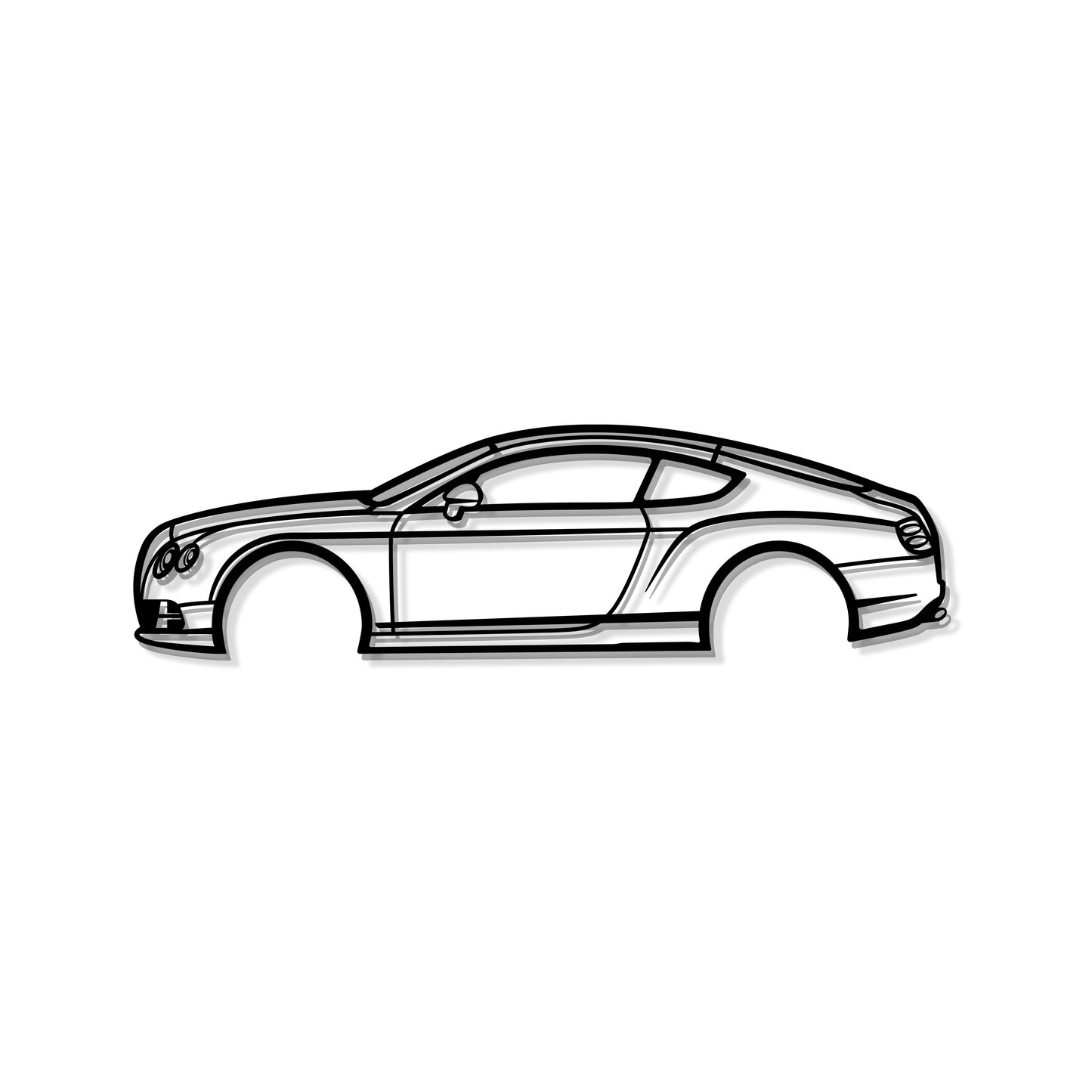2015 Continental Metal Car Wall Art - MT0908 - MT0908B49L-MT0908B69L-MT0908B80L-MT0908B99L-MT0908B120L- DRIVEN - 8