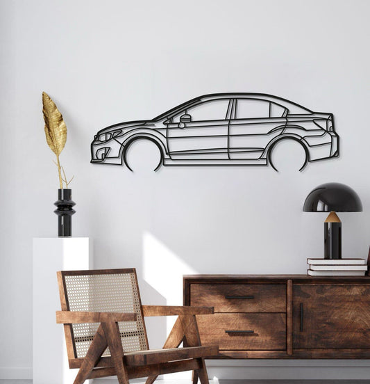 2015 Impreza Detailed Metal Car Wall Art - MT0533 - MT0533B49L-MT0533B69L-MT0533B80L-MT0533B99L-MT0533B120L- DRIVEN - 2