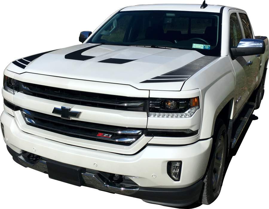 Hood Accent Stripes - 2016-2018 Silverado 1500 - Silverado:16-18:HoodAccent-01-Silverado:16-18:HoodAccent-02-Silverado:16-18:HoodAccent-03-Silverado:16-18:HoodAccent-04-Silverado:16-18:HoodAccent-05- DRIVEN - 6