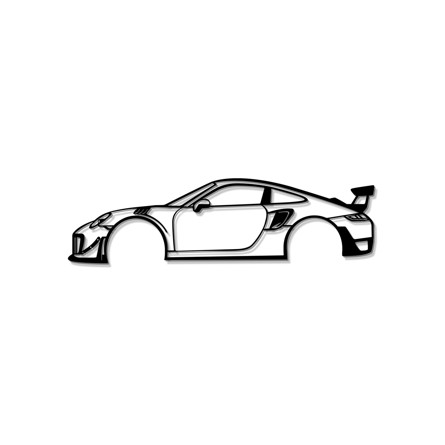 911 GT2 RS Metal Car Wall Art - MT0646 - MT0646B49L-MT0646B69L-MT0646B80L-MT0646B99L-MT0646B120L- DRIVEN - 8