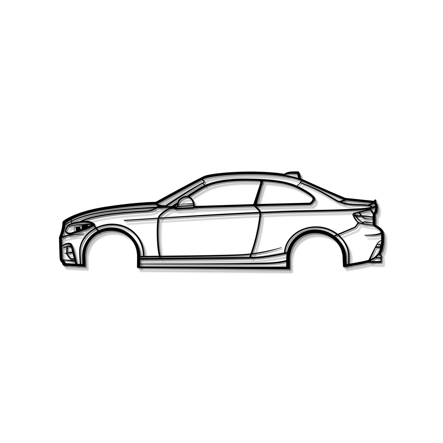 2018 M240i Metal Car Wall Art - MT0626 - MT0626B49L-MT0626B69L-MT0626B80L-MT0626B99L-MT0626B120L- DRIVEN - 8