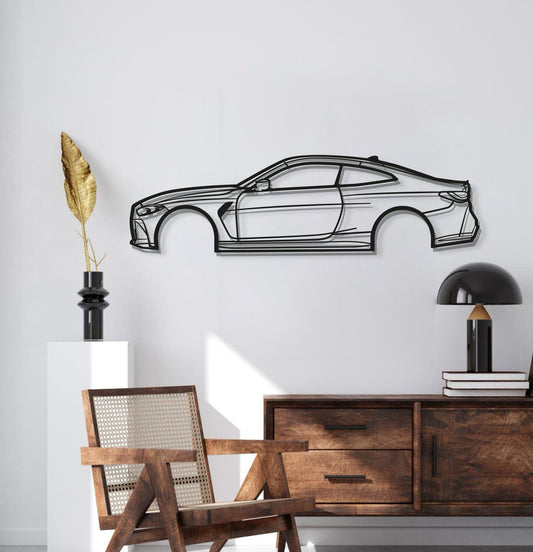 2022 G82 M4 Metal Car Wall Art - MT0786 - MT0786B49L-MT0786B69L-MT0786B80L-MT0786B99L-MT0786B120L- DRIVEN - 2