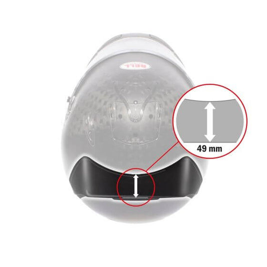BELL | HP7 - F1 (V15) - Clear| Rear Spoiler | Helmet Aerodynamics - 2050032-2050033-2050034- DRIVEN - 2