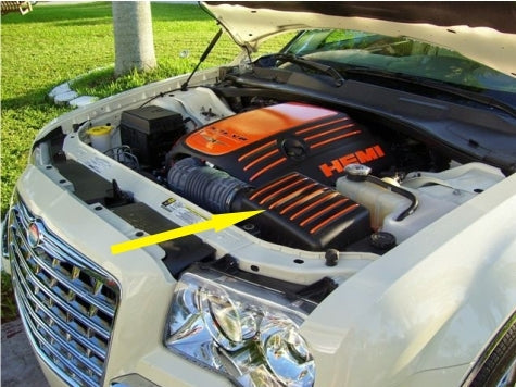 Airbox Stripes - Chrysler 300C - 300C:AB-01-300C:AB-03-300C:AB-02-300C:AB-04-300C:AB-05- DRIVEN - 2