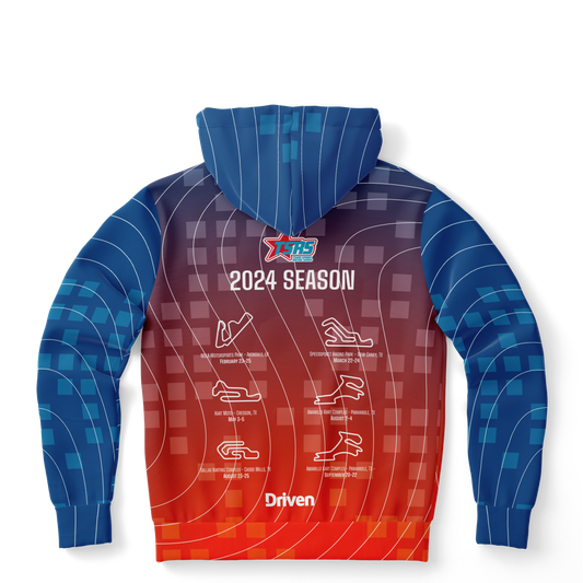 DRIVEN | TSRS '24 | Hoodie - Adult - Red/Blue - SBHDA-551893-XS-SBHDA-551893-S-SBHDA-551893-M-SBHDA-551893-L-SBHDA-551893-XL- DRIVEN - 2