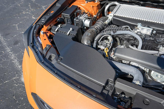 3D Carbon Engine Intake Duct Cover Overlay - 2022+ Subaru WRX - 22WRXINTAKECVR-3DB- DRIVEN - 2