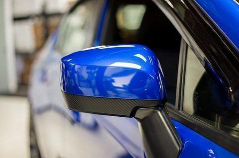 3D Carbon Fiber Lower Mirror Overlays (Pair) - 2015-2021 WRX / STI / 2015-2017 Crosstrek / 2015-2016 Impreza - 15WRXMRLW3D- DRIVEN - 2