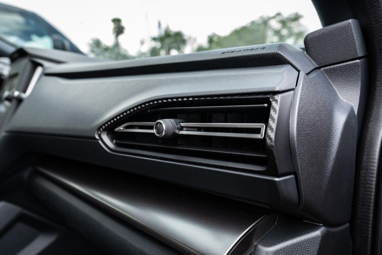 3D Carbon Outer AC Vent Overlays fits 2022+ Subaru WRX - 22WRXOUTACVENT-3DB- DRIVEN - 8