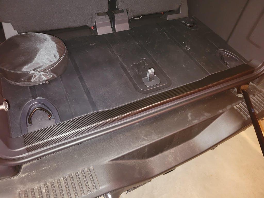 3D Carbon Trunk Trim Overlay / Protector - 2021+ Bronco - 21BRONCOTRUNK-3DB- DRIVEN - 9