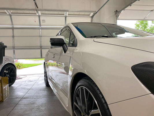 3D Carbon Turn Signal Mirror Cover Protector - 15+ WRX / STI - SFB15WRXTSMP3DBK-1-SFB15WRXTSMPGB-SFB15WRXTSMPMB- DRIVEN - 2