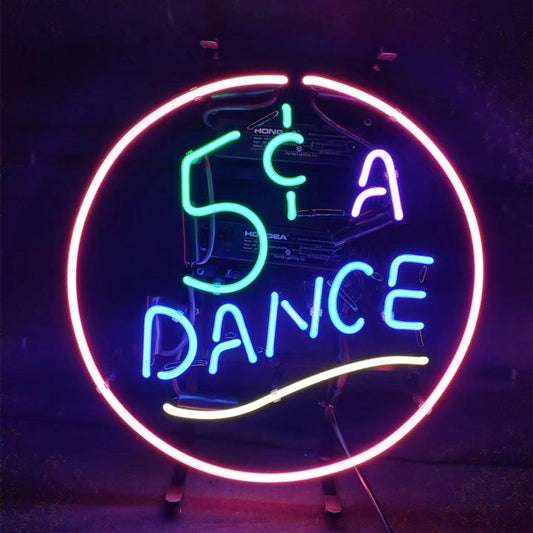5 Cent A Dance Neon Signs - ME821- DRIVEN - 2
