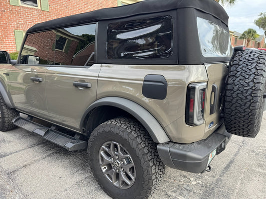 Fuel Door Overlay - 2021+ Bronco - 21BRONCOPRFUEL-MB-21BRONCOPRFUEL-GB-21BRONCOPRFUEL-3DB- DRIVEN - 2