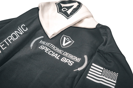 Valvetronic Designs Black & White Hoodie - VTD.HOOD.BW.S- DRIVEN - 2