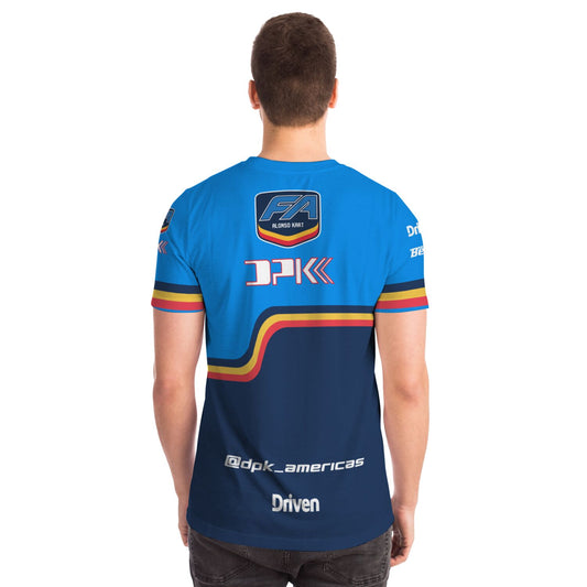 DPK Racing-Blue-T-shirt - SBT-573743-XS-SBT-573743-S-SBT-573743-M-SBT-573743-L-SBT-573743-XL- DRIVEN - 2