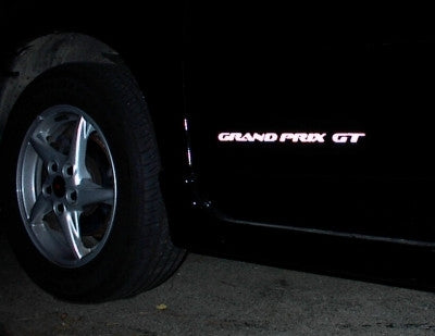 Door and Trunk Badge Overlays set of 3 - 97-03 Grand Prix GT - PO:GP:G6:GT-B-01-PO:GP:G6:GT-B-02-PO:GP:G6:GT-B-03-PO:GP:G6:GT-B-04-PO:GP:G6:GT-B-05- DRIVEN - 10