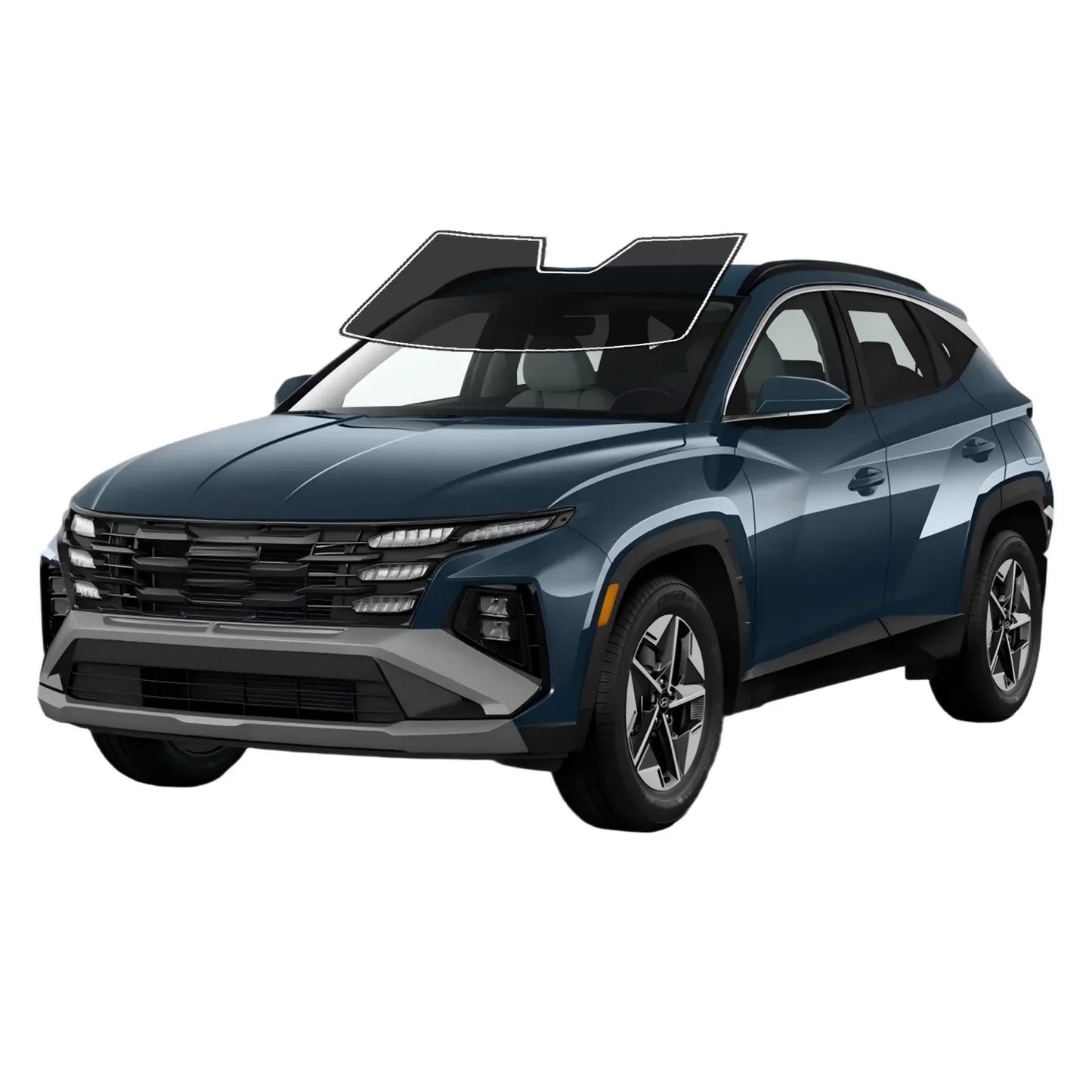 Precut Window Tint Kit for Hyundai Tucson (2022–2026) | UV-IR Block & Privacy Film - 200000182:1052#Windshield Strip;200007763:201336106;5:-6-200000182:1052#Windshield Strip;200007763:201336106;5:-4-200000182:1052#Windshield Strip;200007763:201336106;5:-1-200000182:1052#Windshield Strip;200007763:201336106;5:-3-200000182:1052#Windshield Strip;200007763:201336106;5:-2- DRIVEN - 12