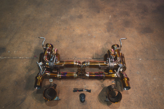 Ferrari 458 Speciale Valved Sport Exhaust System - FER.458S.VSES.TI-FER.458S.VSES.FF.TI-FER.458S.VSES.FFH.TI-FER.458S.VSES.2CC.TI-FER.458S.VSES.2CCH.TI- DRIVEN - 2