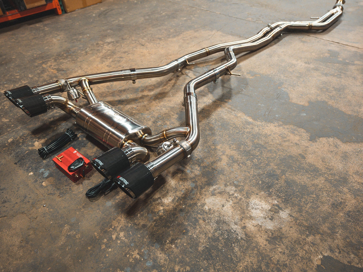 BMW F87 M2 Valved Sport Exhaust System (N55) - BMW.F87.M2.VSES.BR.RC- DRIVEN - 8