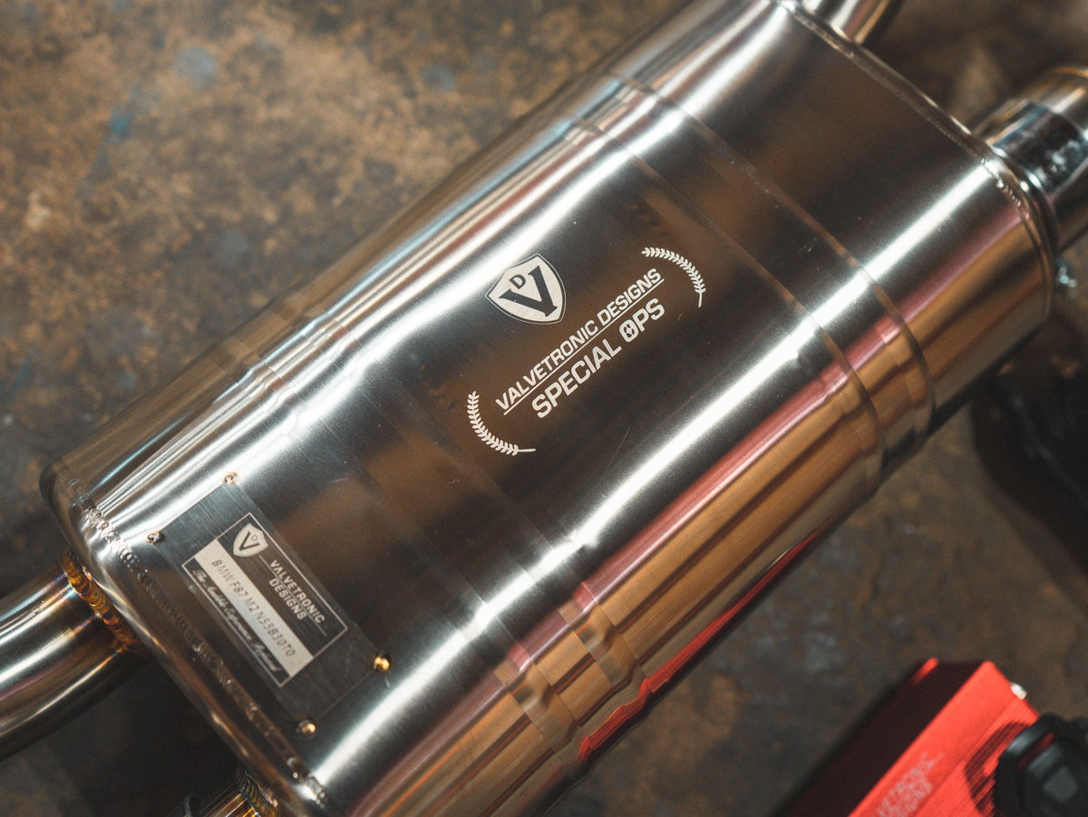 BMW F87 M2 Valved Sport Exhaust System (N55) - BMW.F87.M2.VSES.BR.RC- DRIVEN - 12