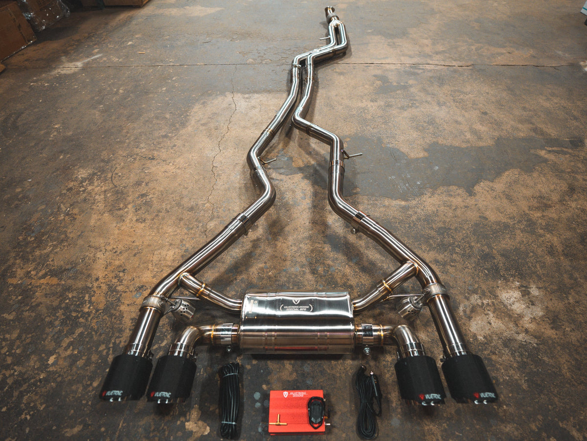BMW F87 M2 Valved Sport Exhaust System (N55) - BMW.F87.M2.VSES.BR.RC- DRIVEN - 1