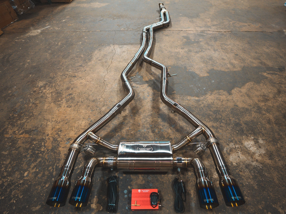 BMW F87 M2 Valved Sport Exhaust System (N55) - BMW.F87.M2.VSES.BR.BRT- DRIVEN - 5