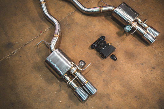 BMW E60 M5 Valved Sport Exhaust System - BMW.E60.M5.VSES.BR- DRIVEN - 2