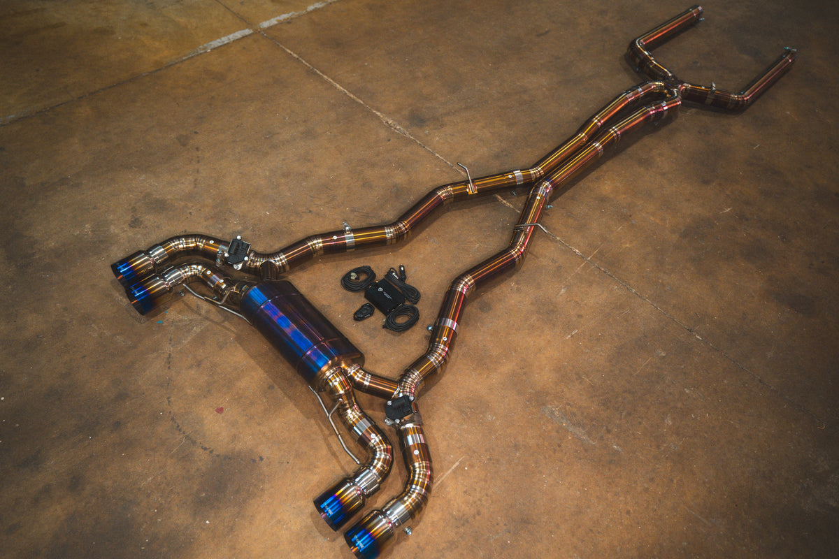BMW F90 M5 Valved Sport Exhaust System - BMW.F9X.M5.M8.VSES.BR.BRSH- DRIVEN - 2