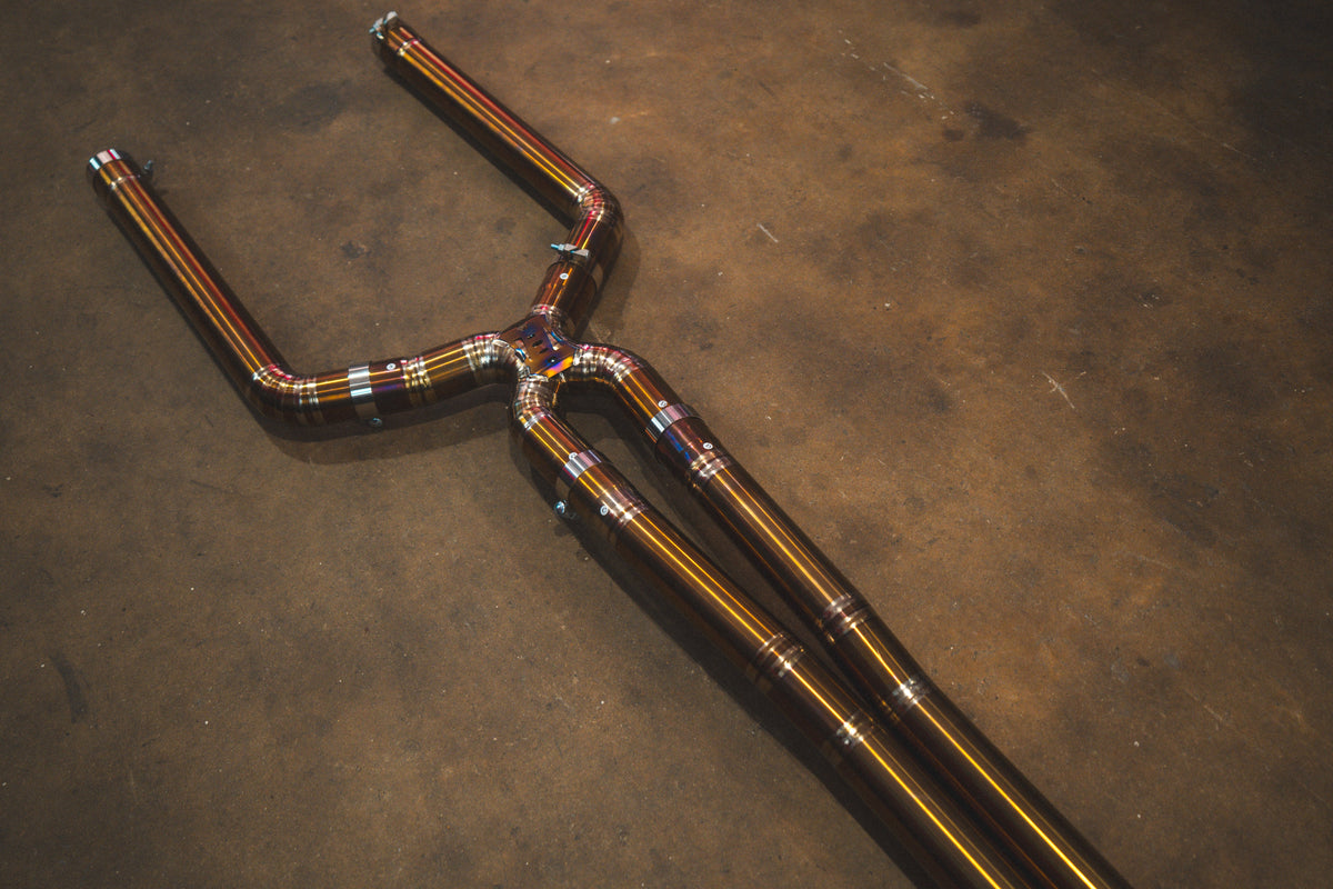 BMW F90 M5 Valved Sport Exhaust System - BMW.F9X.M5.M8.VSES.BR.BRSH- DRIVEN - 4