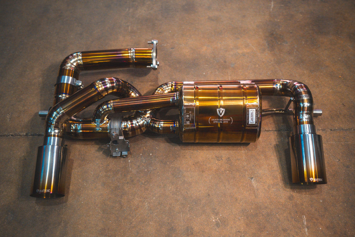 Lotus Emira Valved Sport Exhaust System - LOT.EMIR.VSES.TI- DRIVEN - 1
