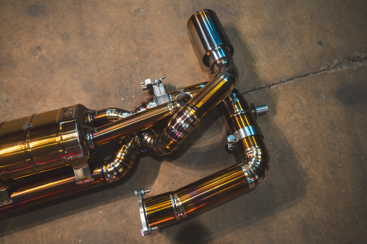Lotus Emira Valved Sport Exhaust System - LOT.EMIR.VSES.TI- DRIVEN - 3