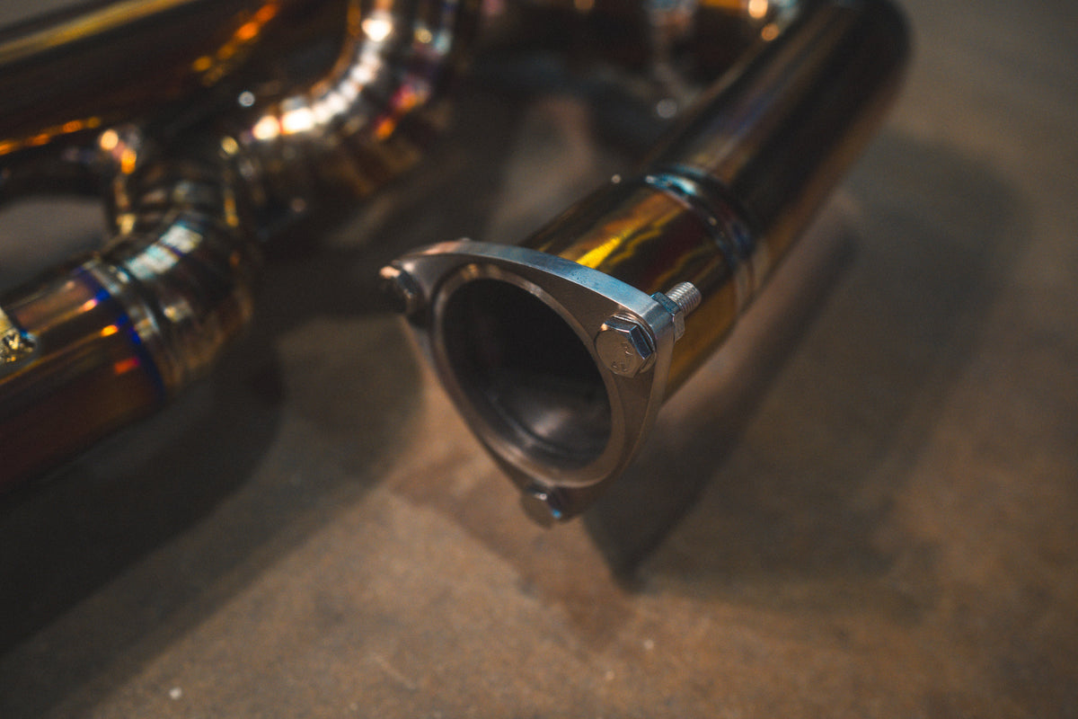 Lotus Emira Valved Sport Exhaust System - LOT.EMIR.VSES.TI- DRIVEN - 6