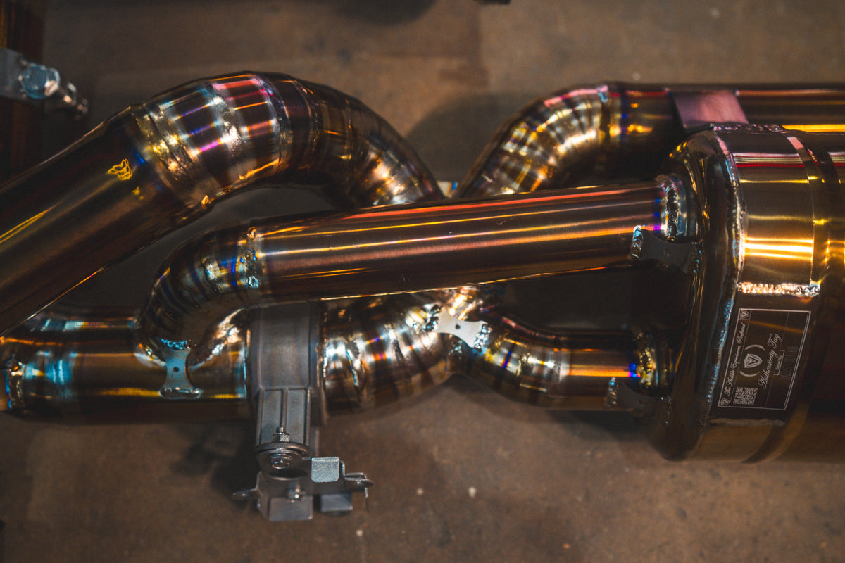 Lotus Emira Valved Sport Exhaust System - LOT.EMIR.VSES.TI- DRIVEN - 9