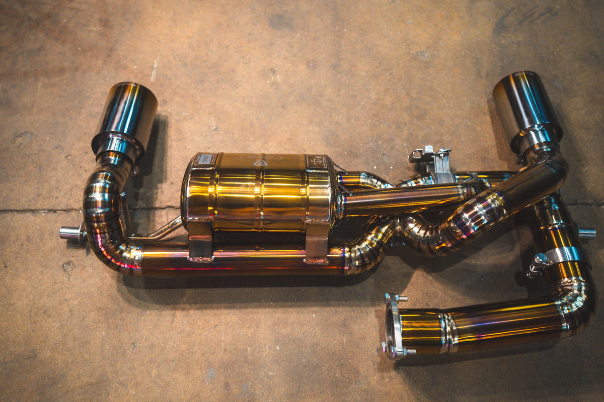 Lotus Emira Valved Sport Exhaust System - LOT.EMIR.VSES.TI- DRIVEN - 15