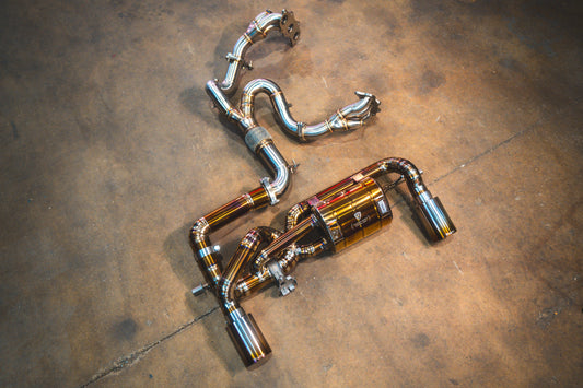 Lotus Emira Valved Sport Exhaust System - LOT.EMIR.VSES.TI-LOT.EMIR.VSES.FFH.TI-LOT.EMIR.I4.VSES.TI-LOT.EMIR.I4.VSES.FF.TI- DRIVEN - 2