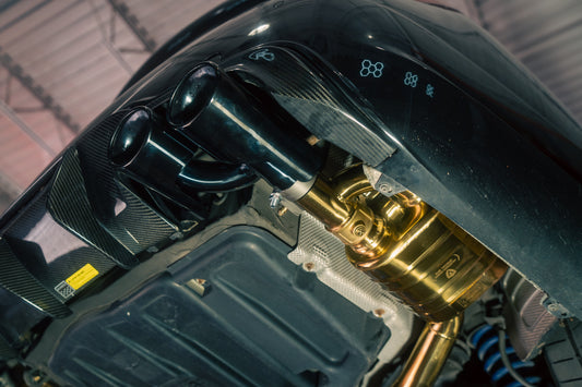 Mercedes C63 AMG W204 Valved Sport Exhaust System - MER.W204.C63.VSES.AG-MER.W204.C63.VSES.FFH.AG- DRIVEN - 2