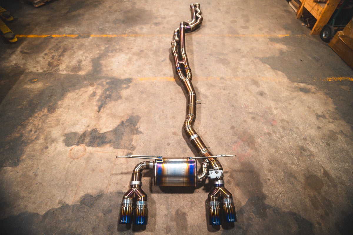 BMW F80/F82/F83 M3/M4 Equal Length Valved Sport Exhaust System - BMW.F8X.M3.M4.VSES.TI.RC- DRIVEN - 10