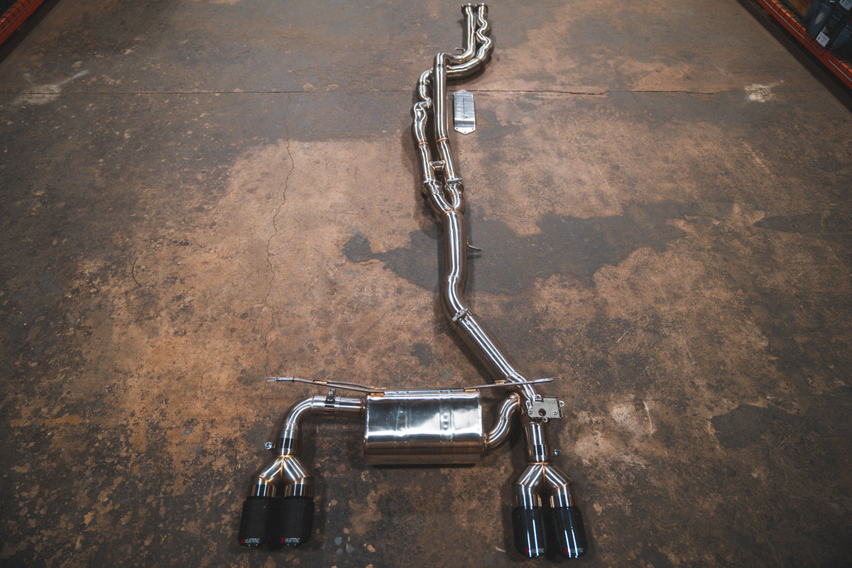 BMW F87 M2 Competition Equal Length Valved Sport Exhaust System - BMW.F87C.M2.VSES.BR.RC- DRIVEN - 1