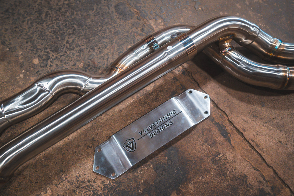BMW F87 M2 Competition Equal Length Valved Sport Exhaust System - BMW.F87C.M2.VSES.BR.RC- DRIVEN - 15