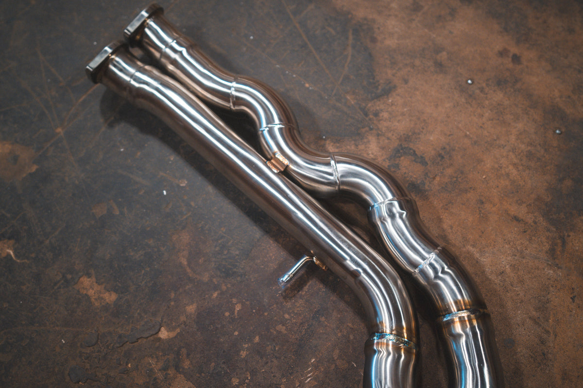 BMW F87 M2 Competition Equal Length Valved Sport Exhaust System - BMW.F87C.M2.VSES.BR.RC- DRIVEN - 6