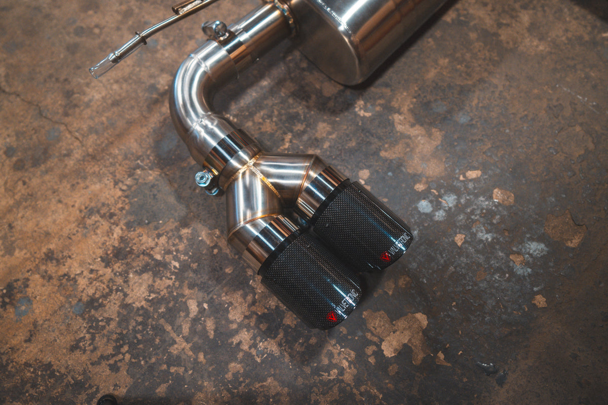 BMW F87 M2 Competition Equal Length Valved Sport Exhaust System - BMW.F87C.M2.VSES.BR.RC- DRIVEN - 12