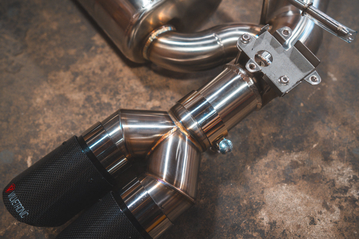 BMW F87 M2 Competition Equal Length Valved Sport Exhaust System - BMW.F87C.M2.VSES.BR.RC- DRIVEN - 16